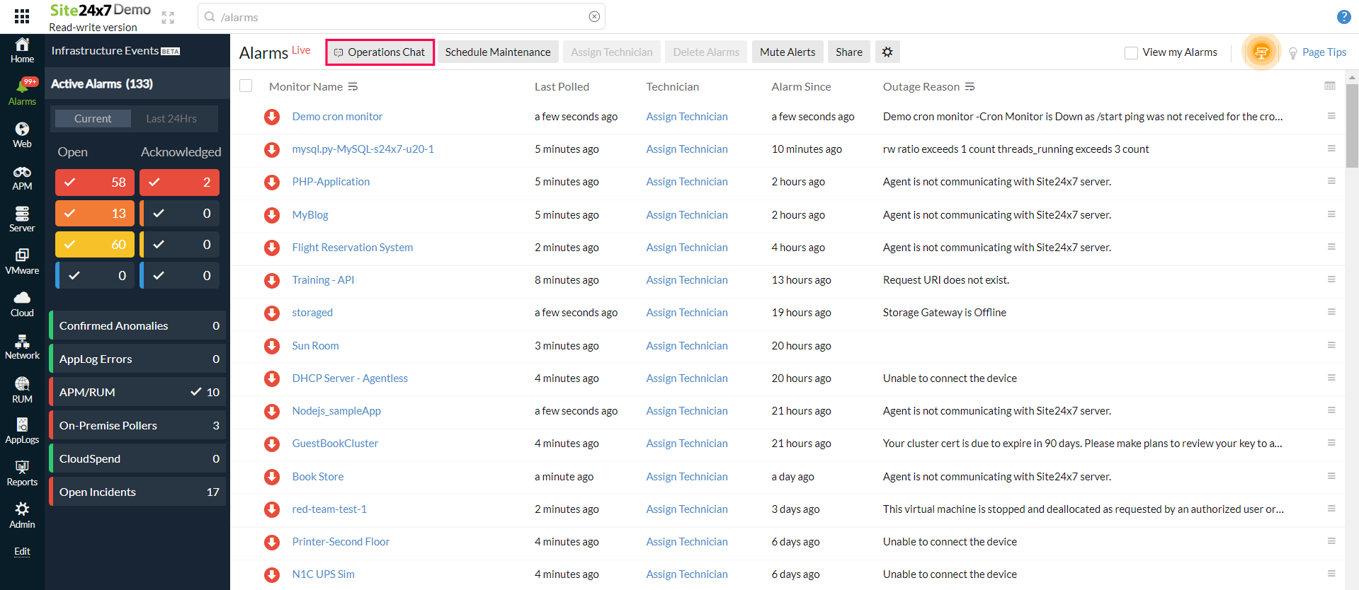alarms-incident-chat