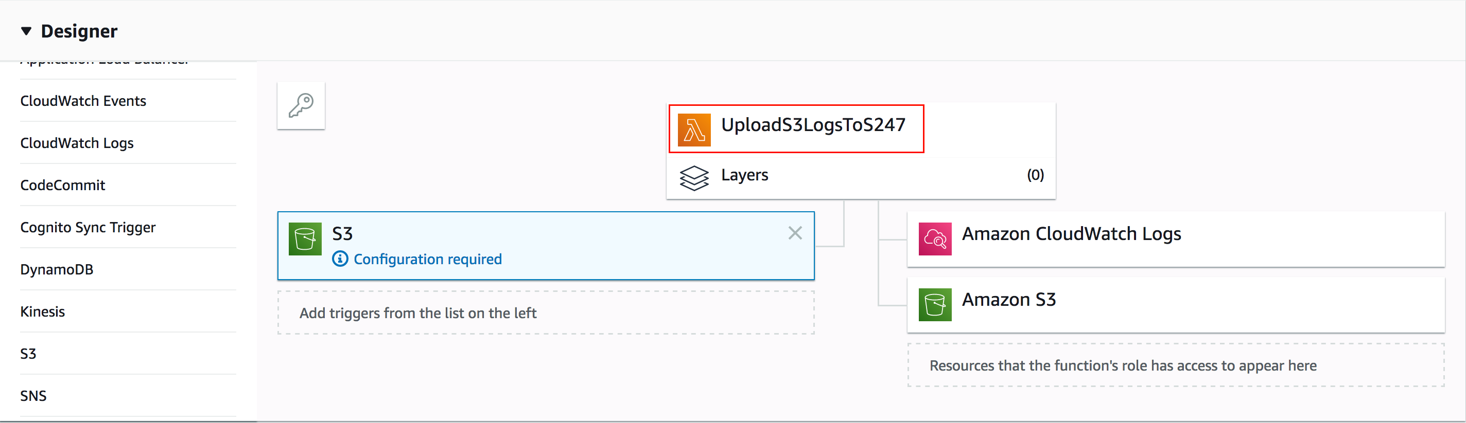 lambda-code s3 trigger