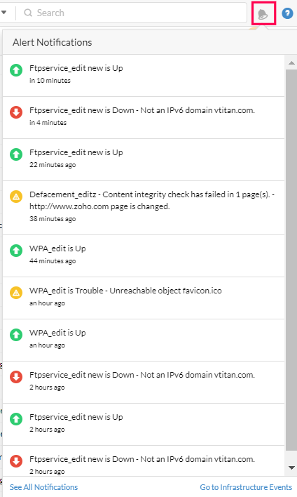 sound-alarms view sound alarms